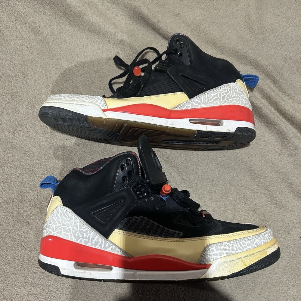 2010 Nike Air Jordan Spizike Infrared black new blue size 12 (315371-002)